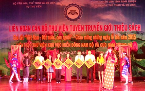 Thư viện Bình Dương đoạt giải nhất Liên hoan tuyên truyền, giới thiệu sách năm 2015