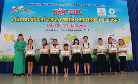 Hội thi “Giải thưởng mỹ thuật thiếu nhi” tỉnh năm 2015: 250 giải thưởng được trao