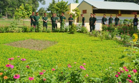 Hội thi “Doanh trại chính quy xanh, sạch, đẹp” toàn quân năm 2015