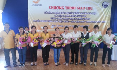 Bưu điện Bình Dương: Tổ chức nhiều hoạt động kỷ niệm 70 năm ngày truyền thống ngành