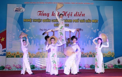 Kết thúc Hội diễn nghệ thuật quần chúng TP.Thủ Dầu Một năm 2015: Phường Hiệp An nhất toàn đoàn