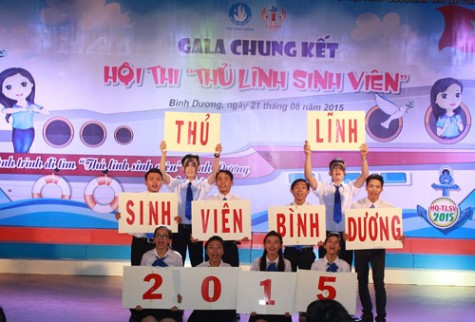 Chung kết hội thi “Thủ lĩnh sinh viên Bình Dương”