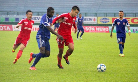 Kết quả vòng 22 V-League: Thắng sát nút Đồng Nai, B.BD vững ngôi đầu bảng