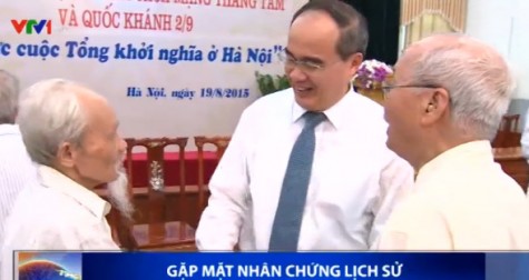 Gặp mặt nhân chứng lịch sử nhân kỷ niệm CMT8 và Quốc khánh 2-9