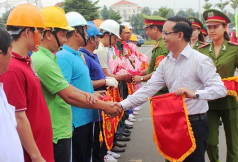 TP. Thủ Dầu Một: Tăng cường nâng cao nghiệp vụ phòng cháy chữa cháy và cứu hộ, cứu nạn