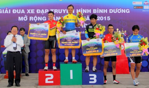 Giải đua xe đạp truyền hình Bình Dương mở rộng năm 2015: Nguyễn Nam Cực (Sài Gòn Velo) về nhất