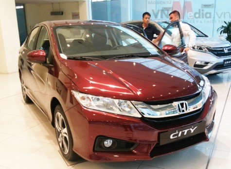 Honda City 2015 ra đại lý, giá tăng 15 triệu?