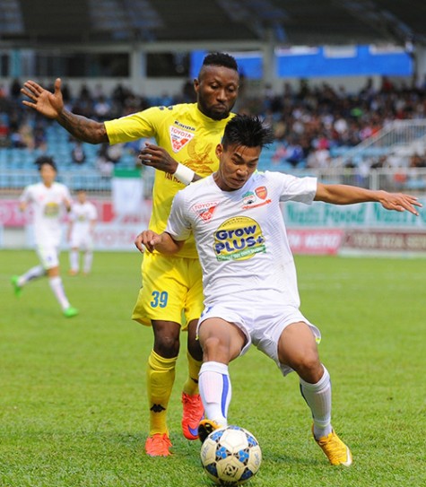 Kết quả vòng 24 V-League 2015: B.BD vô địch sớm 2 vòng đấu