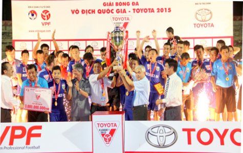 Becamex Bình Dương vô địch V-League 2015 : Những yếu tố làm nên lịch sử