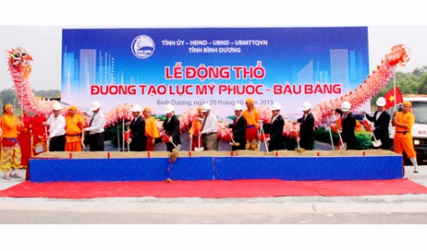 Khởi công đường tạo lực Mỹ Phước - Bàu Bàng