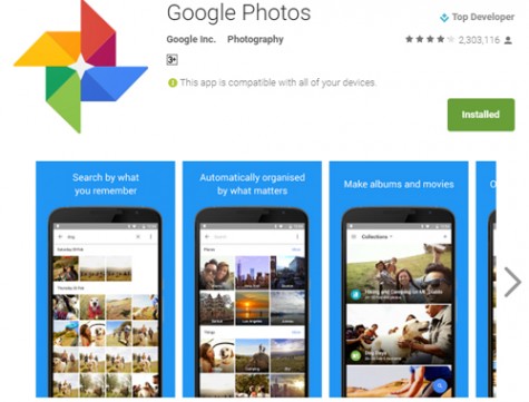 Google Photos đã có 100 triệu người dùng mỗi tháng