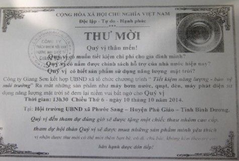 Thông tin tiếp theo về việc người dân bị lừa mua quạt, đèn “thông minh”: Trách nhiệm thuộc về ai?