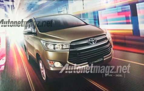 Lộ ảnh Toyota Innova thế hệ mới