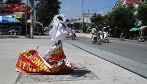 “Hố tử thần” gây nguy hiểm