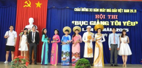 Thị đoàn Dĩ An: Tổ chức hội thi “Bục giảng tôi yêu” lần III năm 2015