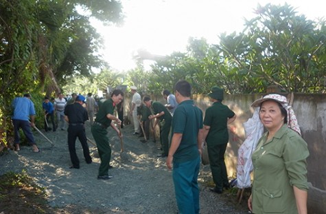 Hội Cựu Chiến binh phường Dĩ An, TX.Dĩ An: Chung tay xây dựng phố phường văn minh