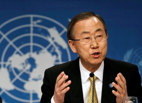 Ông Ban Ki-moon kêu gọi Nga và Thổ Nhĩ Kỳ giảm leo thang căng thẳng