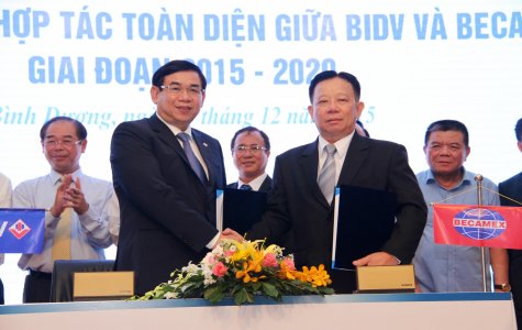 BIDV và Becamex IDC: Ký kết thỏa thuận hợp tác toàn diện giai đoạn 2015 -2020