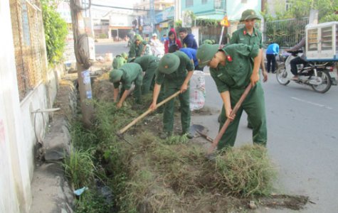 Lữ đoàn 550 (Quân đoàn 4): Ra quân làm công tác dân vận