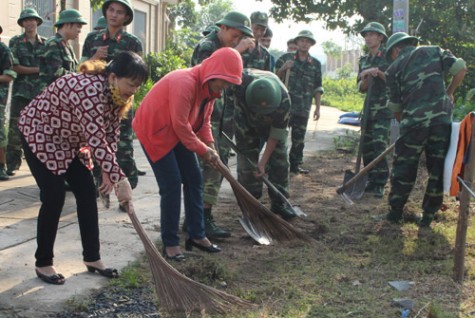 Chương trình phối hợp với các đơn vị quân đội trong công tác dân vận: Xây dựng thế trận lòng dân vững chắc