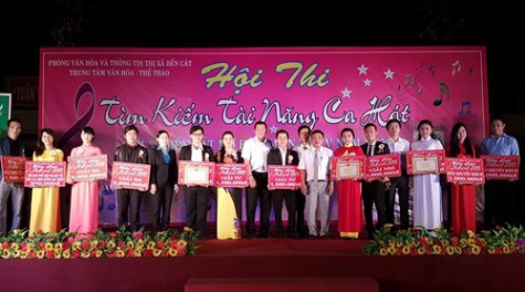 Kết thúc Hội thi Tìm kiếm tài năng ca hát TX.Bến Cát mở rộng lần V-2015:  Nguyễn Hoàng Mỹ đoạt giải nhất