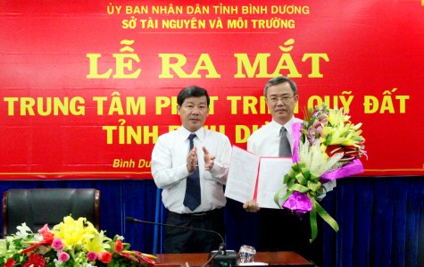 Ra mắt Trung tâm Phát triển quỹ đất tỉnh Bình Dương