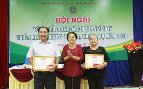 Tổng kết công tác Hội cựu Thanh niên xung phong tỉnh năm 2015