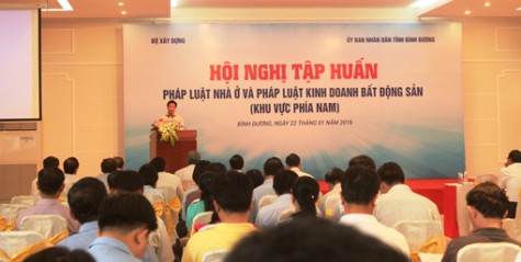 Tập huấn Pháp luật nhà ở và Pháp luật kinh doanh bất động sản