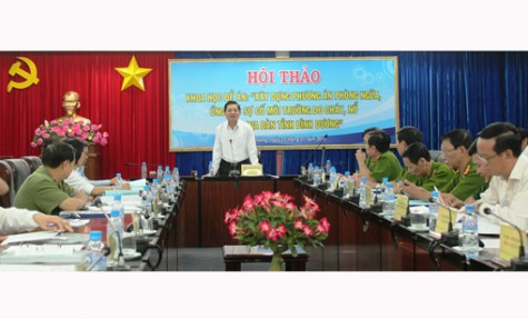 Hội thảo khoa học Đề án: "Xây dựng phương án phòng ngừa, ứng phó sự cố môi trường do cháy, nổ trên địa bàn tỉnh"