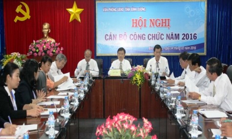 Hội nghị cán bộ công chức Văn phòng UBND tỉnh