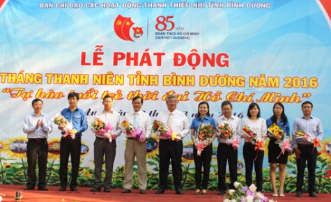 Tỉnh đoàn Bình Dương: Khởi động Tháng Thanh niên năm 2016