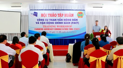 Hội Nông dân tỉnh: Khai mạc lớp tập huấn “Công cụ tham vấn nông dân và vận động chính sách”