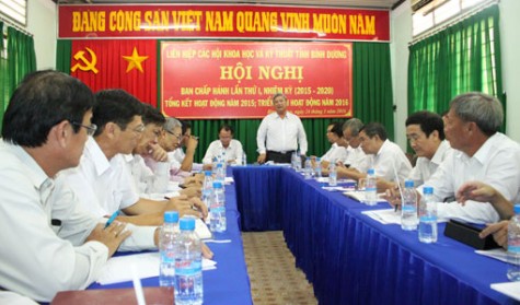 Liên hiệp các Hội KH-KT tỉnh: Hội nghị Ban chấp hành lần thứ I