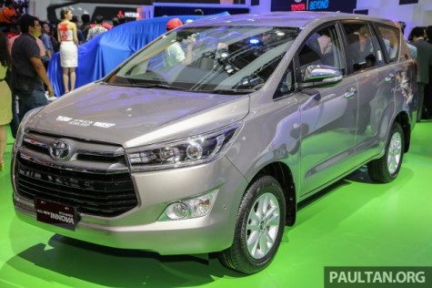 Toyota Innova thế hệ mới ra mắt với thiết kế 6 chỗ