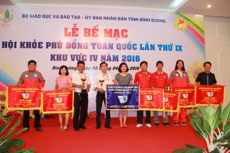 Hội Khỏe Phù Đổng  toàn quốc của khu vực IV năm 2016: Cùng vươn lên, tiến về phía trước