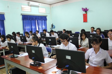 Kiểm tra năng lực học sinh lớp 12 học chương trình tiếng Anh mới