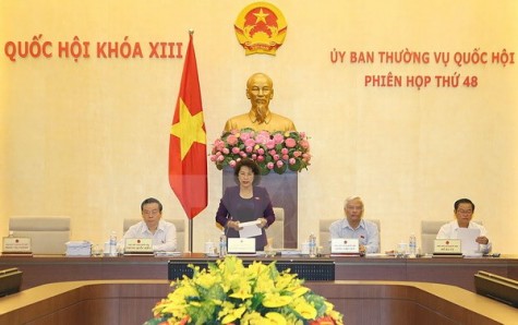 Khai mạc phiên họp thứ 48 Ủy ban Thường vụ Quốc hội khóa XIII