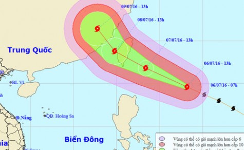 Xuất hiện siêu bão gần biển Đông