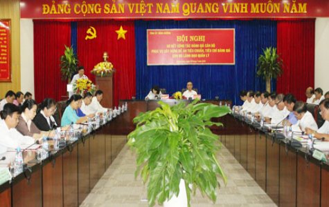 Hội nghị sơ kết công tác đánh giá cán bộ