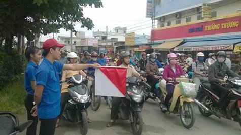 MTTQ TX.Dĩ An: Tính hiệu tích cực từ các mô hình an toàn giao thông