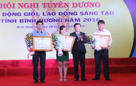 Tuyên dương 501 lao động giỏi, lao động sáng tạo