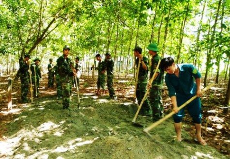 Tiểu đoàn Đặc công 60 (Quân khu 7): Ra quân làm công tác dân vận