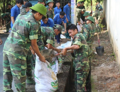 Chiến dịch “Hành quân xanh”: Vì một môi trường xanh, sạch, đẹp