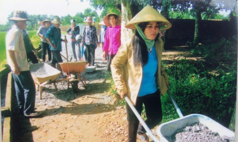 Hội LHPN xã Bạch Đằng, TX.Tân Uyên: Gắn thực hiện Chỉ thị 03 với xây dựng nông thôn mới