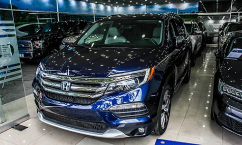 Honda Pilot 2016 - đối thủ Toyota Highlander về Việt Nam