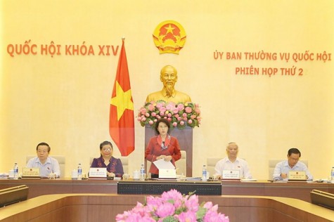 Ủy ban Thường vụ Quốc hội khóa XIV khai mạc phiên họp thứ hai