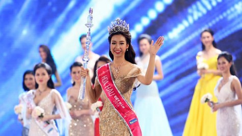 Đỗ Mỹ Linh đăng quang Hoa hậu Việt Nam 2016