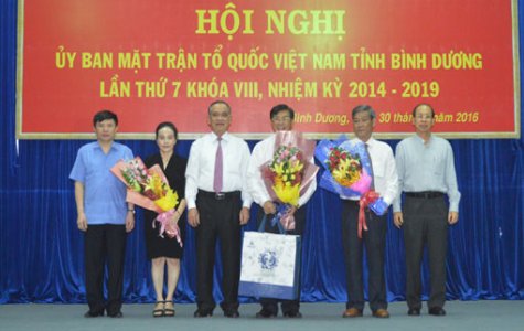 Ông Nguyễn Thanh Liêm, Ủy viên Thường vụ, Trưởng Ban Dân vận Tỉnh ủy giữ chức Chủ tịch Ủy ban MTTQ Việt Nam tỉnh khóa VIII, nhiệm kỳ 2014-2019