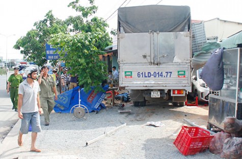 Tai nạn giao thông liên hoàn, 2 người bị thương nặng