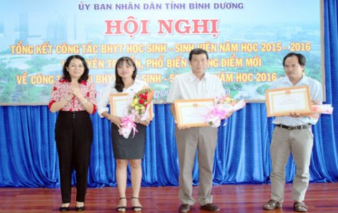 Năm học 2015-2016, Bình Dương có 81% học sinh, sinh viên tham gia bảo hiểm y tế